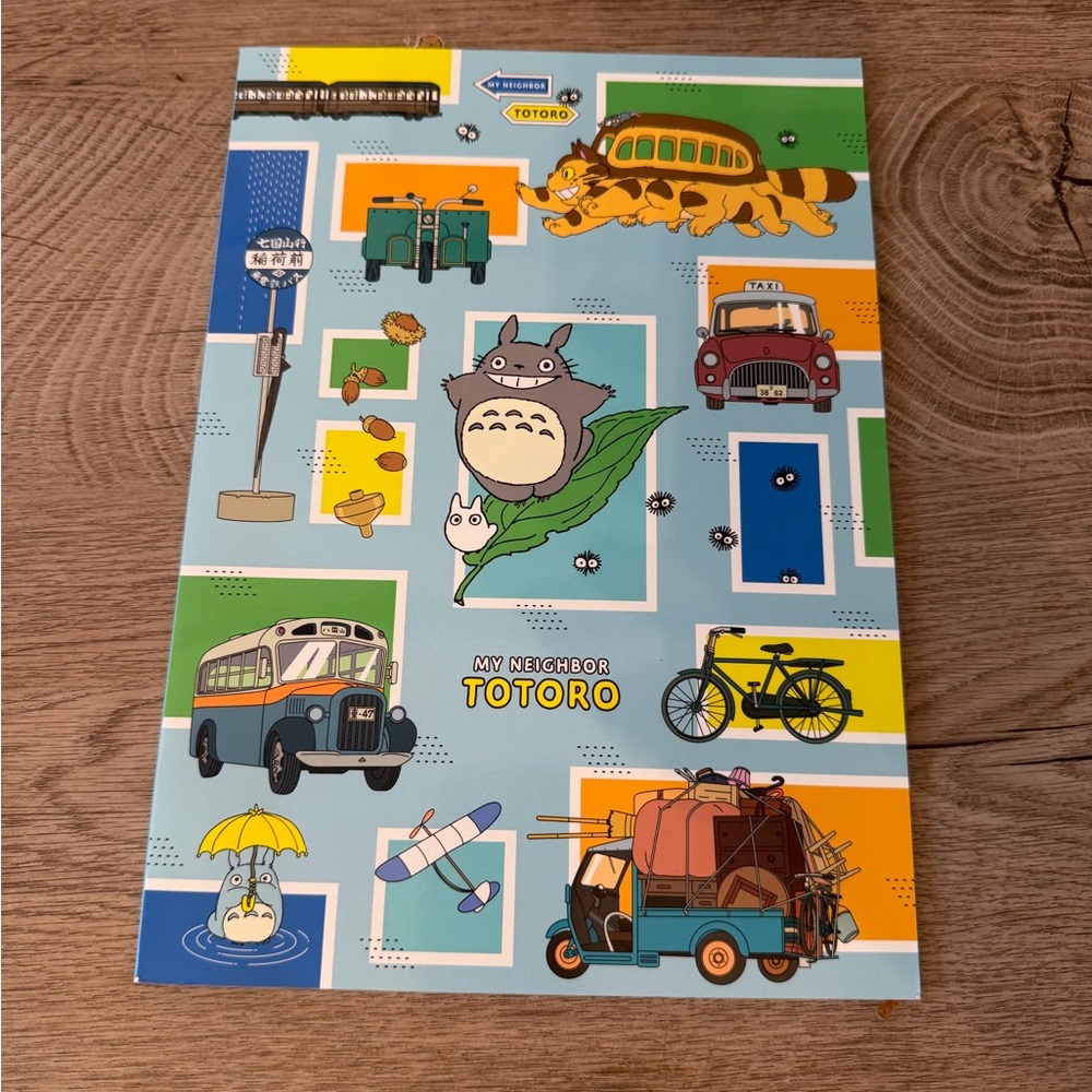 My Neighbor Totoro B5 Notebook Vehicle Design Cat Bus Studio Ghibli New Japan